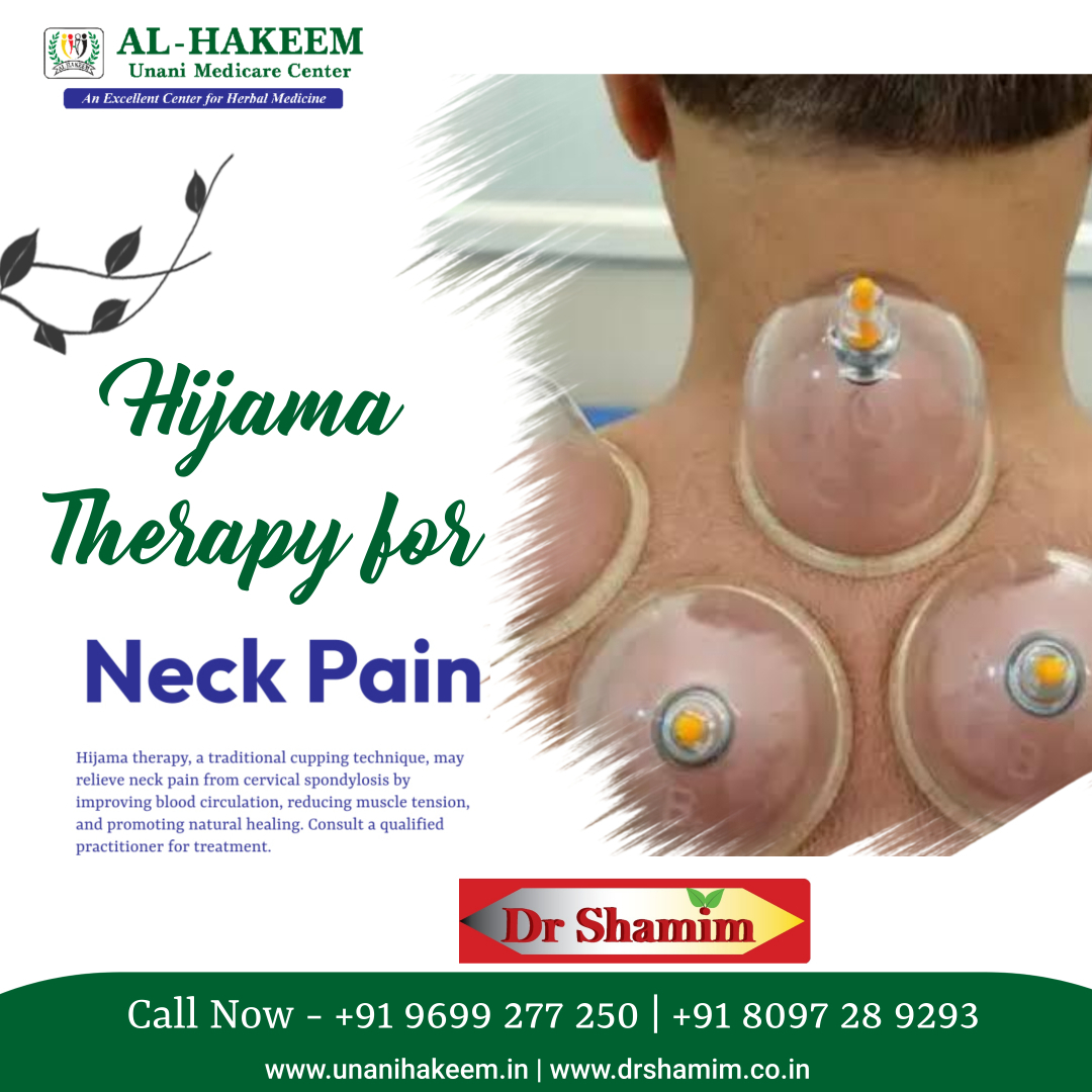 Hijama Theraphy For  Neck Pain.