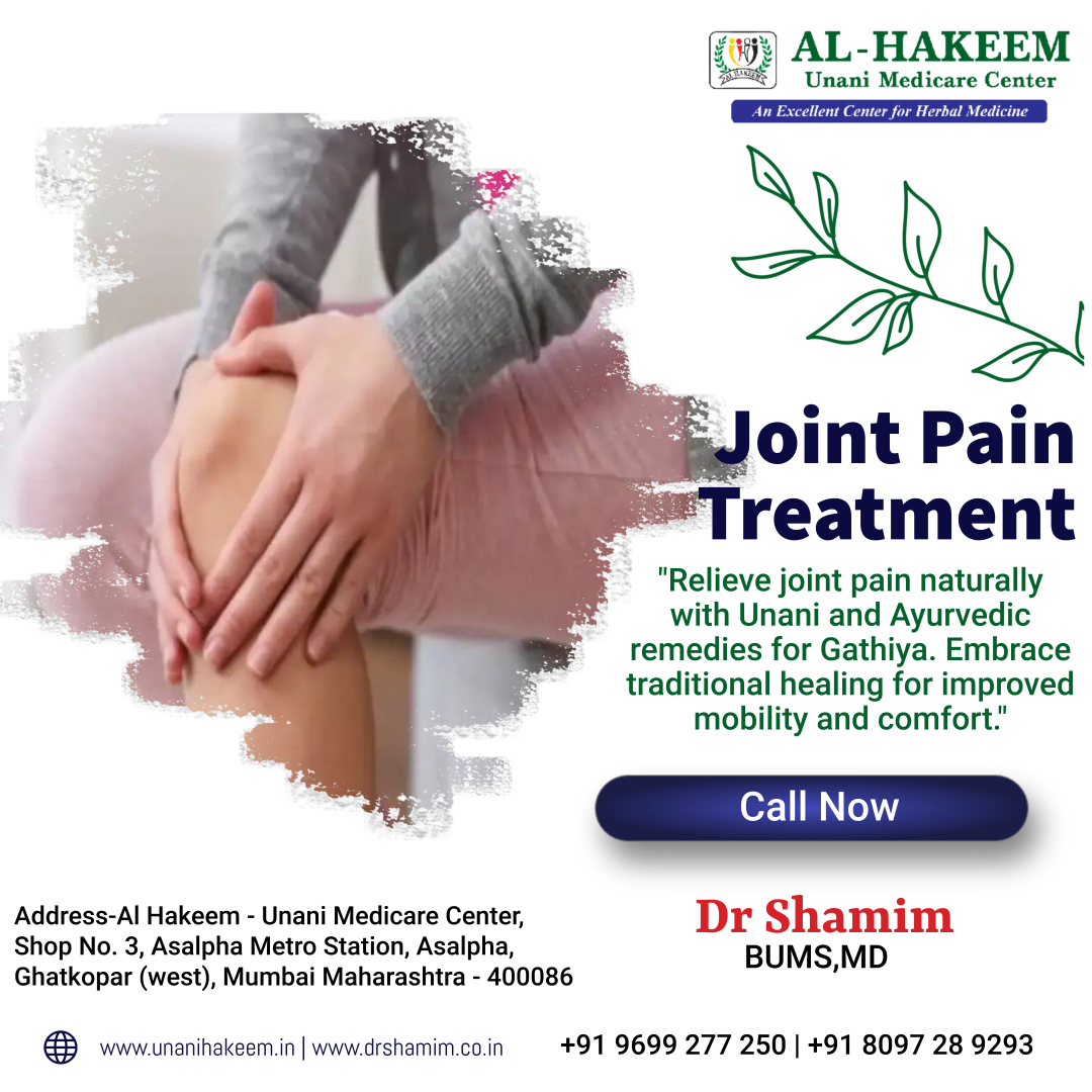 "Holistic Healing: A Conversation on Joint Pain Treatment with Dr. Shamim."