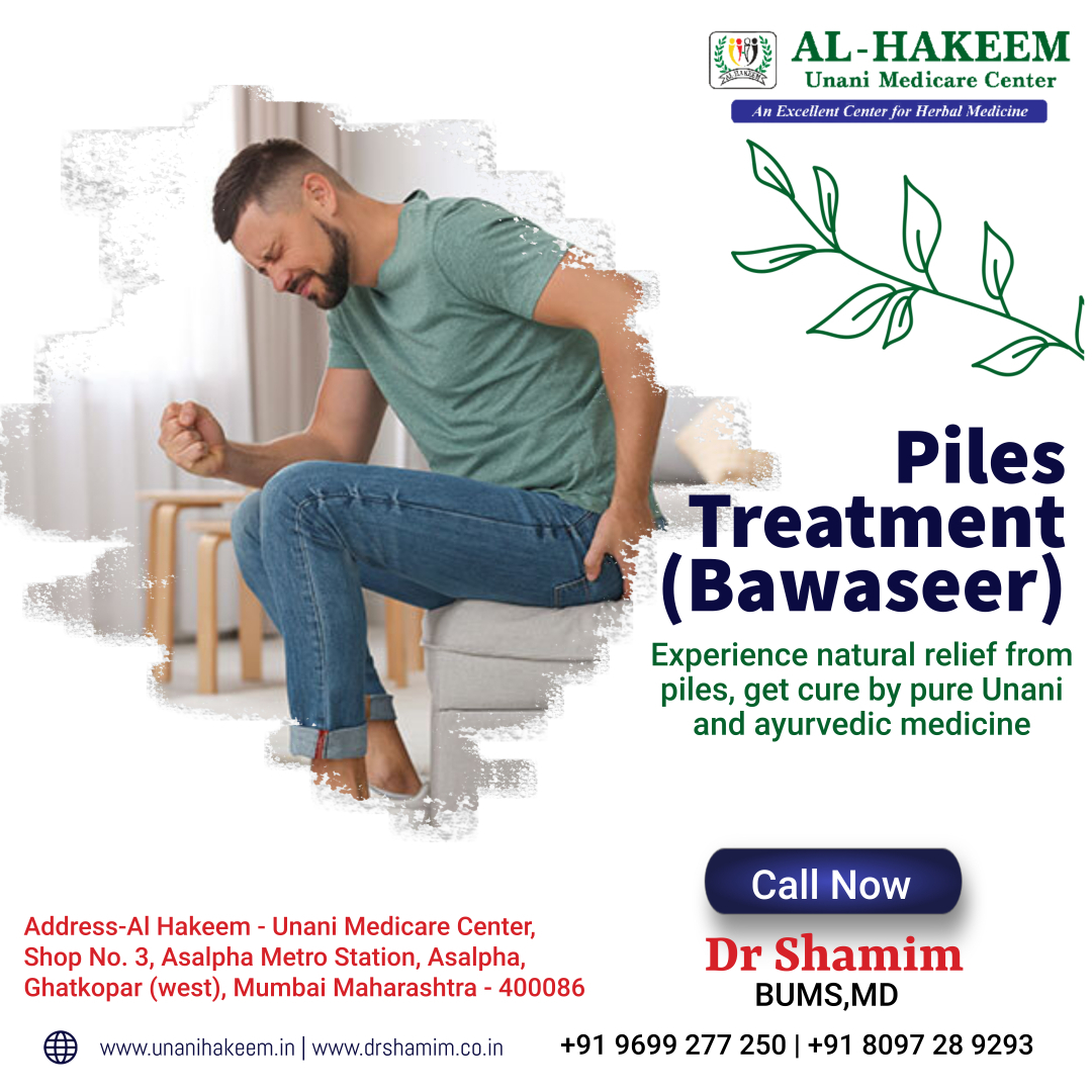 Piles Treatment (Bawaseer) Experience natural relief from piles, get cure by pure Unani and ayurvedic medicine